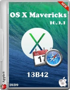 OS X Mavericks DVD9 v.10.9.1 13B42 (2014/RUS/ENG)