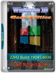 Игровая сборка Windows 10 Pro 19045.6036 by Revision