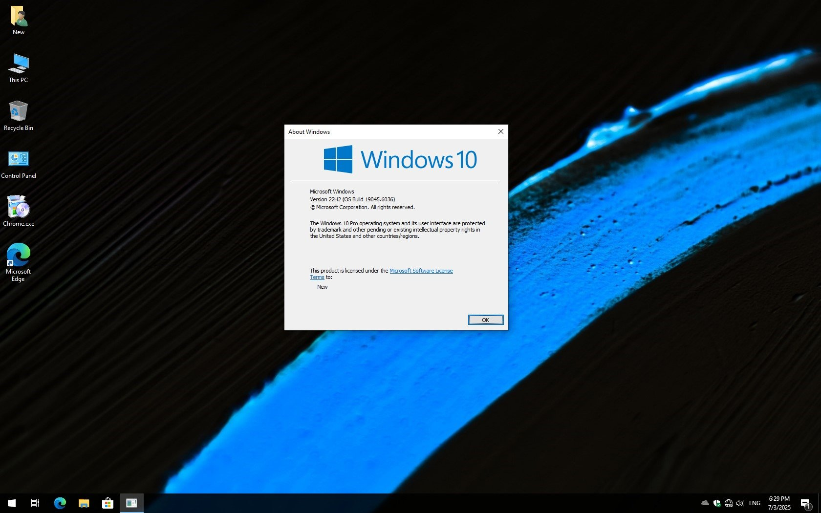 Windows 10 Pro x64 Full 19045.6036 by Revision