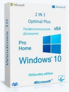 Windows 10 x64 Pro-Home Optim Plus 22H2 by OVGorskiy 08.2025
